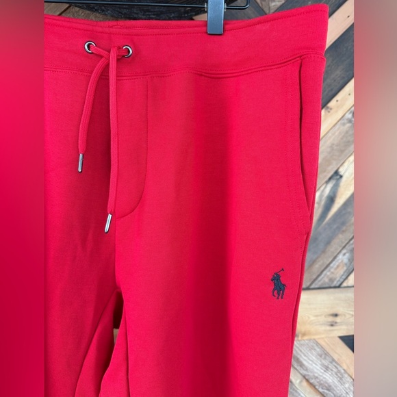 Ralph Lauren Double Knit Jogger Pant Red Size Large - Picture 7 of 11